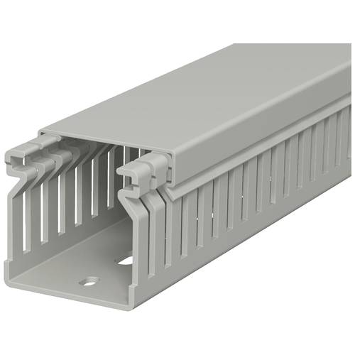 OBO Bettermann 6178012 Verdrahtungskanal (L x B x H) 2000 x 40 x 40 mm 1 St. Stein-Grau