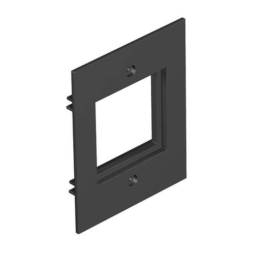 OBO Bettermann T12L P15S 9011 Abdeckplatte