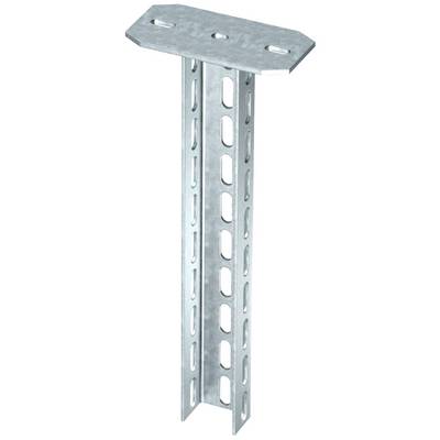 Metallischer Befestigungswinkel mit rechteckigen Öffnungen, geeignet für strukturelle Verbindungen in Bauprojekten.