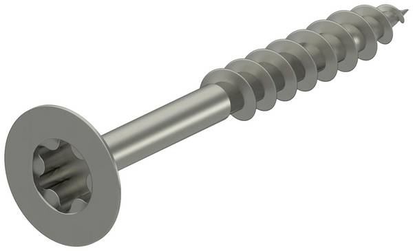 OBO Bettermann 3191078 OTSC 5,0x60 A4 Spanplattenschraube 5 mm 60 mm Sechsrund    Stahl nicht rostend  100 St.