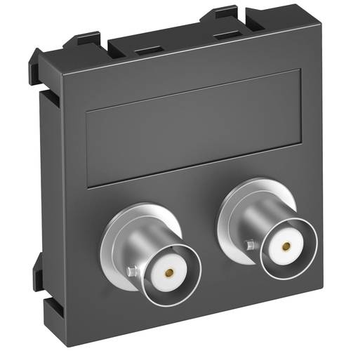 OBO Bettermann 6105093 Abdeckung Multimediaträger (B x H x T) 45 x 45 x 9 mm 1 St. Grau