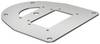 6290331 Bodenplatte ISSBP110100WA 160 mm Weißaluminium 1 St.