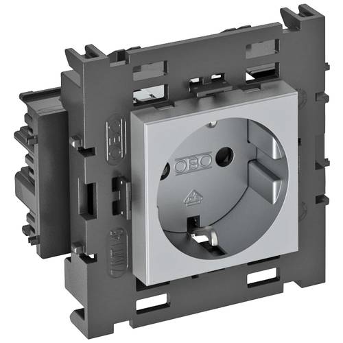 OBO Bettermann 6120422 Geräteeinsatz Steckdose (B x H x T) 86 x 76 x 42 mm 1 St.