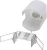ESYLUX EP10425929 Oberflächenmontage Deckeneinbau-Set Weiß