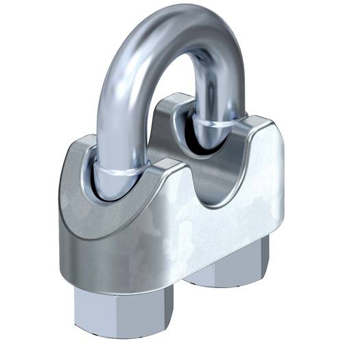 OBO Bettermann 5302021 Drahtseilklemme 1 St. Natur