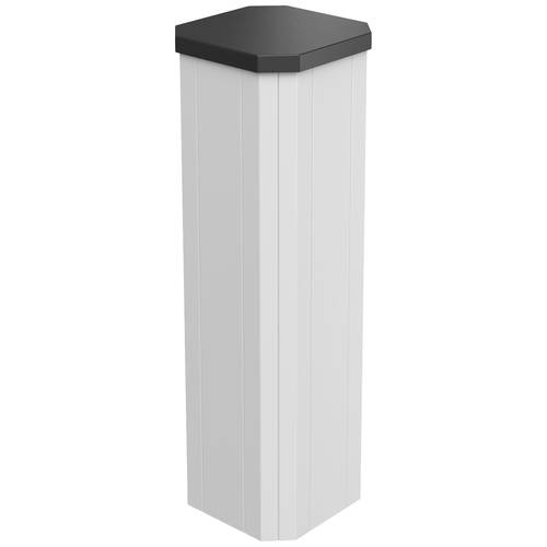 6286702 Installationshalbsäule ISSHS4 61OT3LGR Lichtgrau 1 St.