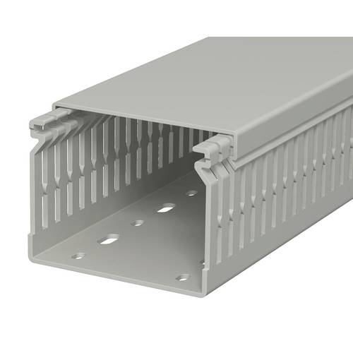 OBO Bettermann 6178209 Verdrahtungskanal (L x B x H) 2000 x 80 x 60 mm 1 St. Stein-Grau