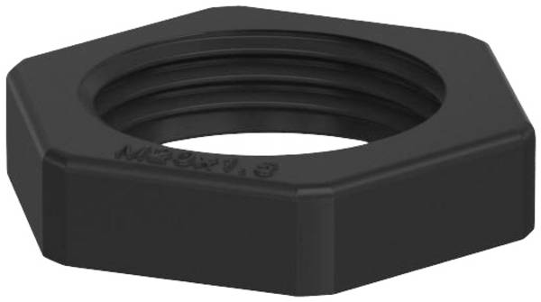 OBO Bettermann 2049082 116 M20 SW PA Gegenmutter PG20 Kunststoff Schwarz 1 St.