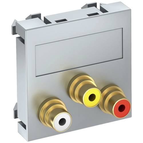 OBO Bettermann 6105192 Abdeckung Multimediaträger (B x H x T) 45 x 45 x 9 mm 1 St. Aluminium