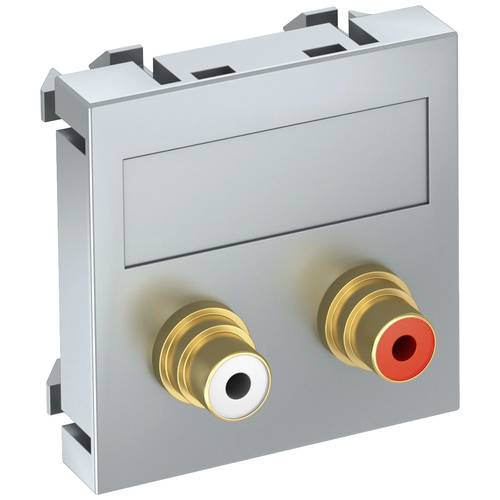 OBO Bettermann 6105072 Abdeckung Multimediaträger (B x H x T) 45 x 45 x 9 mm 1 St. Aluminium