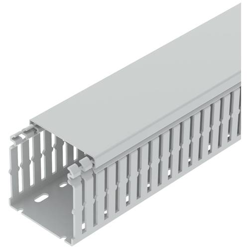 OBO Bettermann 6178559 Verdrahtungskanal (L x B x H) 2000 x 75 x 75 mm 8 St. Lichtgrau