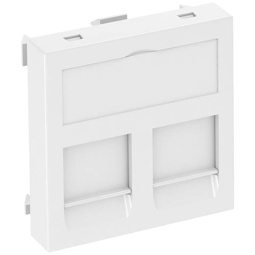 OBO Bettermann 6119214 Abdeckung Datentechnikträger (B x H x T) 45 x 45 x 9 mm 1 St. Weiß