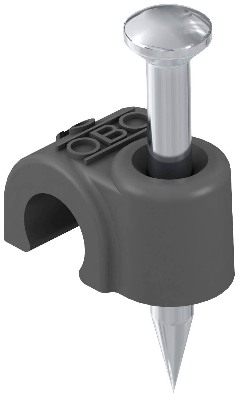 OBO Bettermann 2232235 Nagelschelle 100 St. Schwarz