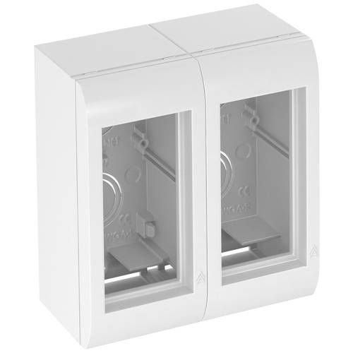 OBO Bettermann 6109900 Abdeckung Abdeckrahmen (L x B) 130 mm x 120 mm 1 St. Weiß