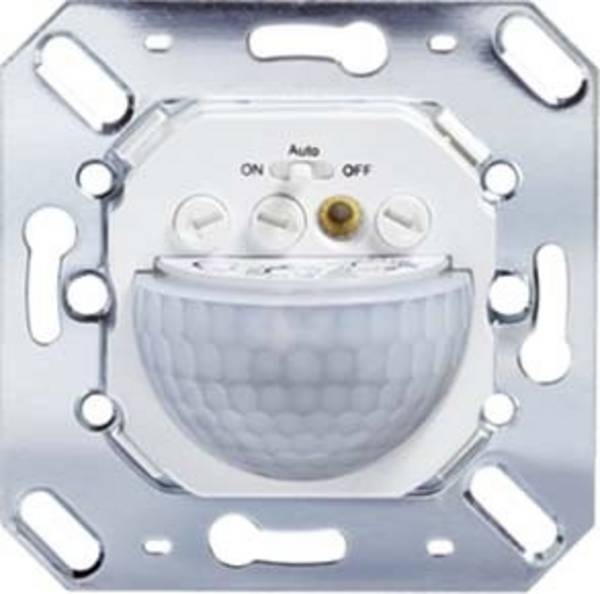 ESYLUX EM10410017 Unterputz Präsenzmelder 180 ° Relais Mehrfarbig IP20 Dauerlichtfunktion