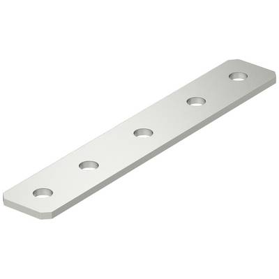 Metallwinkelverbinder mit vier gleichmäßig verteilten Löchern, verwendet zur Stabilisierung von Konstruktionen.