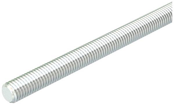 OBO Bettermann 3141310 2078 M8 1M V2A Gewindestange  1 m Stahl  10 St.