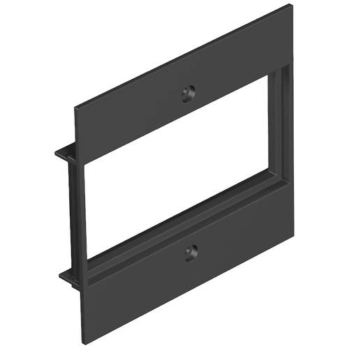 OBO Bettermann T12L P16S 9011 Abdeckplatte