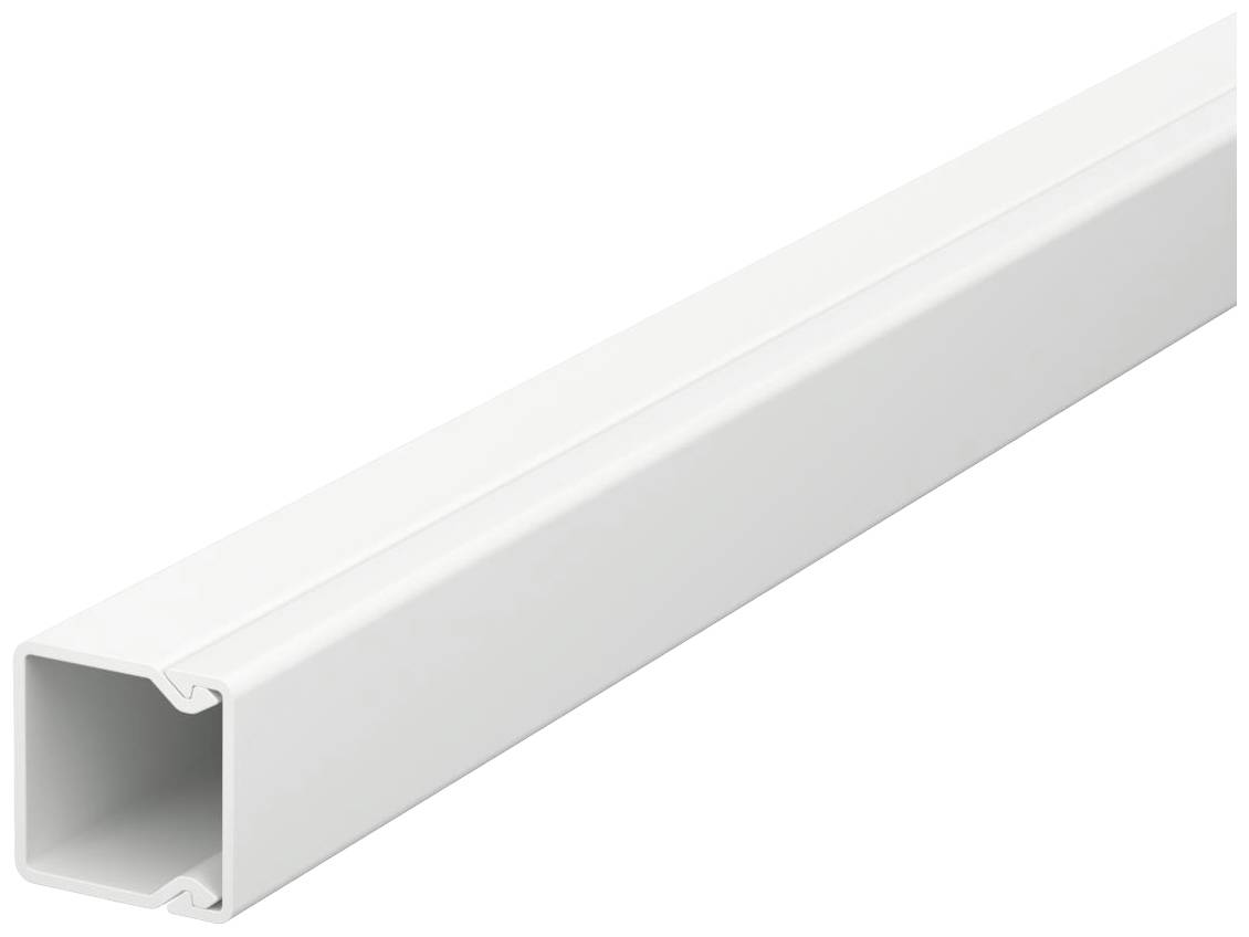 OBO Bettermann 6025102 Kabelkanal (L x B x H) 2000 x 17.4 x 17.4mm Lichtgrau