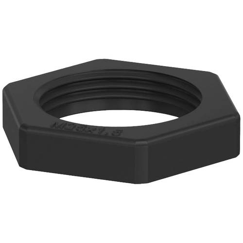 OBO Bettermann 2049090 116 M25 SW PA Gegenmutter PG25 Kunststoff Schwarz 1 St.