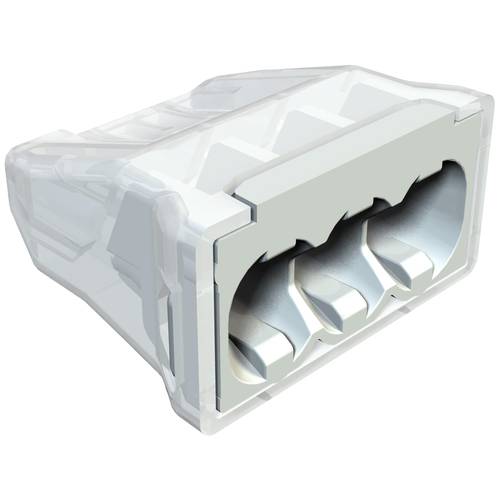 OBO Bettermann 2054485 61 325 LGR Steckklemme flexibel: - starr: - Polzahl: 3 100 St. Lichtgrau