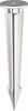 ESYLUX Ground Spike WS EL10810541 Bodenanker Weiß