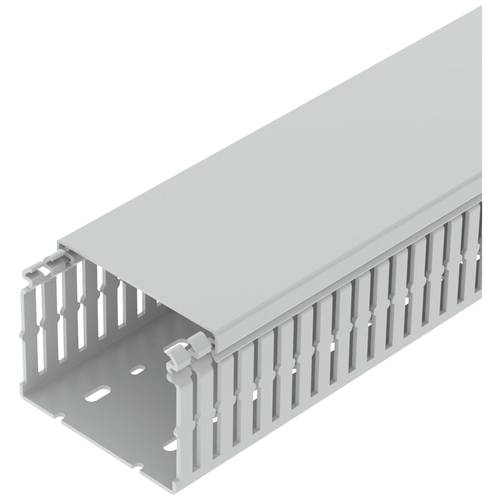 OBO Bettermann 6178563 Verdrahtungskanal (L x B x H) 2000 x 100 x 75 mm 1 St. Lichtgrau