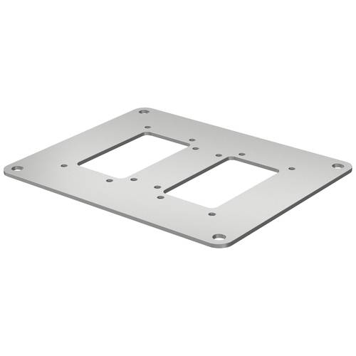 6290337 Bodenplatte ISSBP140100WA 160 mm Weißaluminium 1 St.