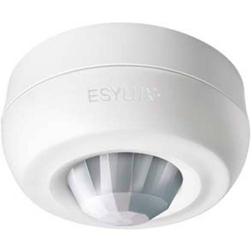 ESYLUX EB10430893 Aufputz Decken-Präsenzmelder 360 ° Weiß IP40