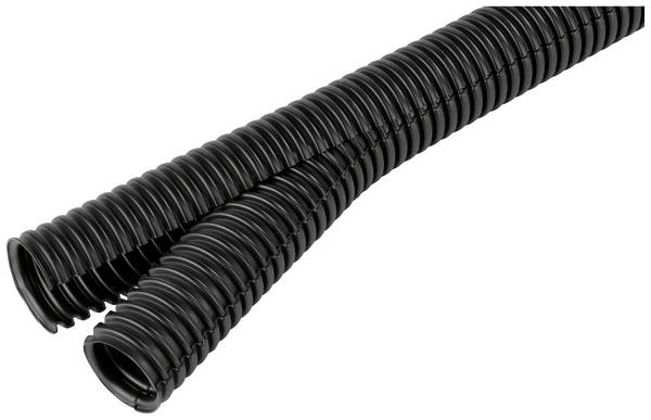 Fränkische Rohrwerke 38401100 Co-flex PP-UV 11 sw Wellrohr Schwarz 11 mm 50 m