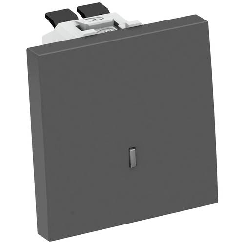 OBO Bettermann 6120940 Geräteeinbaukanal Wechselschalter (B x H x T) 45 x 45 x 36 mm 1 St. Schwarz, Grau