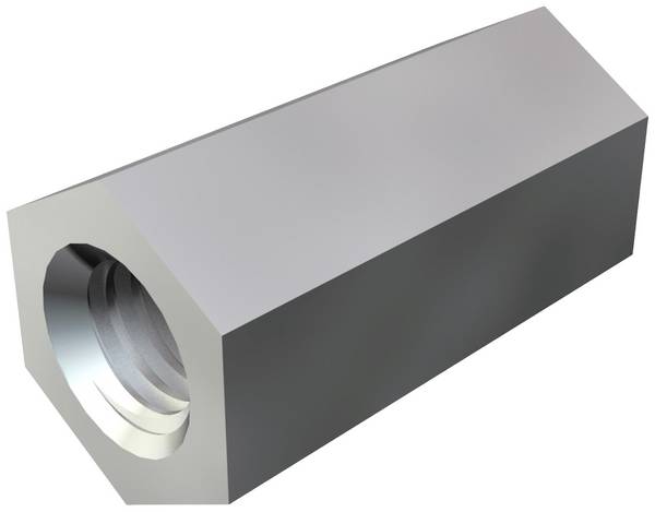 OBO Bettermann 965 M6X25 G 3415066 Muffe 10 mm      Stahl verzinkt 100 St.