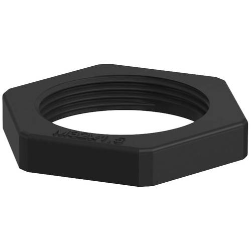 OBO Bettermann 2049104 116 M32 SW PA Gegenmutter PG32 Kunststoff Schwarz 50 St.