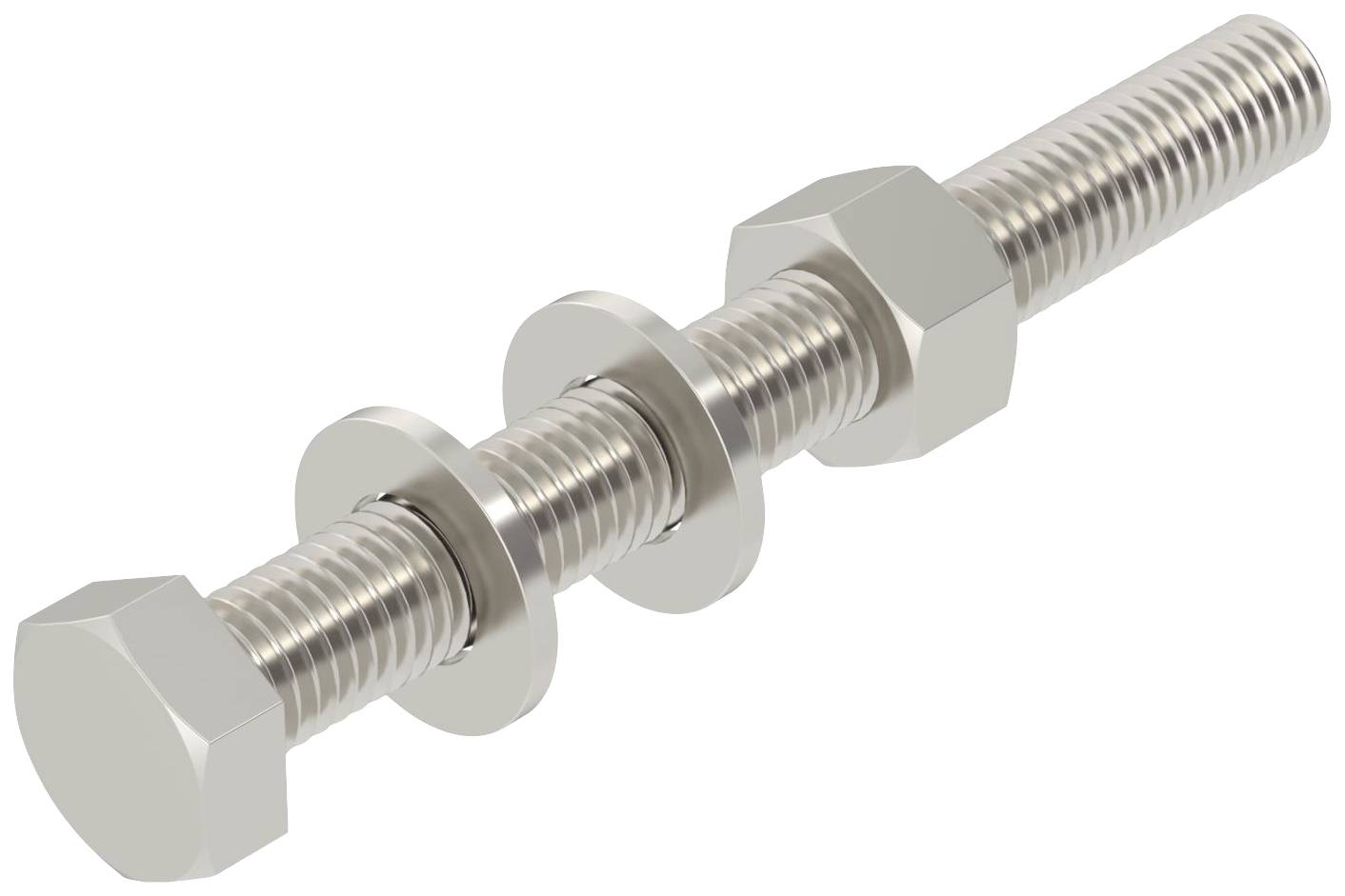 OBO Bettermann SKS 12x110 A2 6418376 Sechskantschraube 12 mm 110 mm Stahl nicht rostend 20 St.