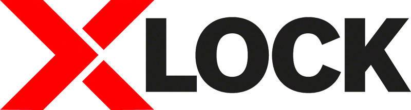 Logo mit rotem 'X' links neben dem schwarzen Schriftzug 'LOCK'.