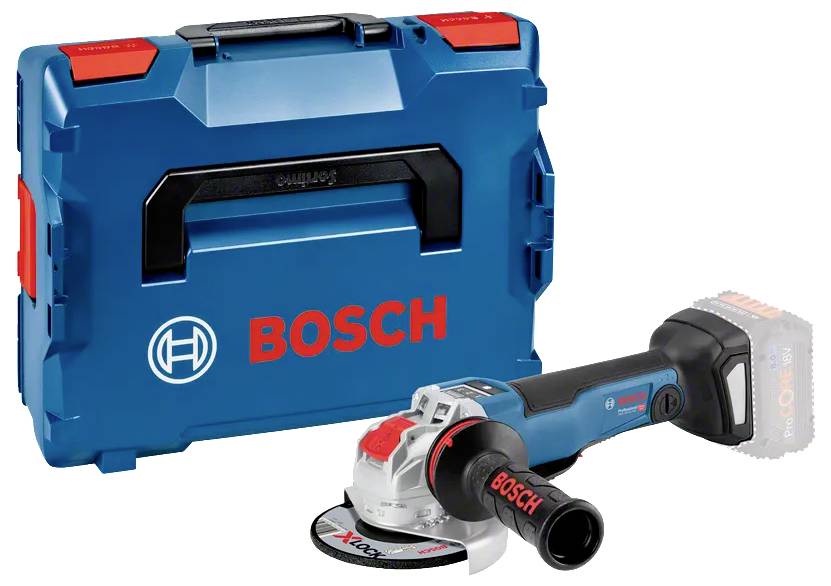 Bosch Professional GWX 18V-10PSC 06017B0800 Vinkelslip batteridriven 125 mm exkl. batteri/laddare, Utan laddare, inkl. väska 18 V