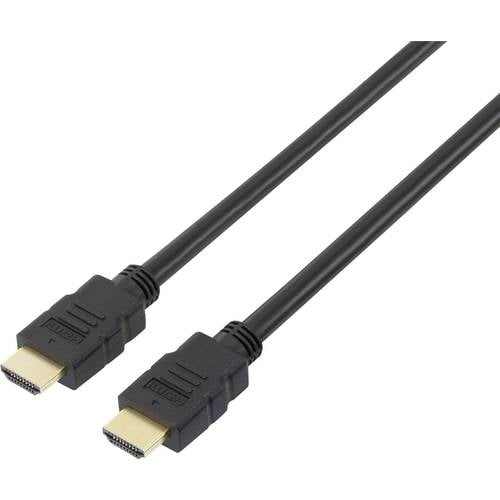 SpeaKa Professional HDMI Anschlusskabel HDMI-A Stecker, HDMI-A Stecker 15.00 m Schwarz SP-7870116 Audio Return Channel, ...