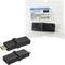 HDMI-Adapter LogiLink mit 180° drehbarem Scharnier, HDMI Typ A Stecker auf Buchse, vergoldete Kontakte, schwarze Farbe. Verpackung inklusive.