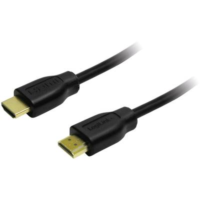 Schwarzes HDMI-Kabel mit zwei Steckern; einer ist größer als der andere. Ideal für Video- und Audioverbindungen zwischen Geräten.