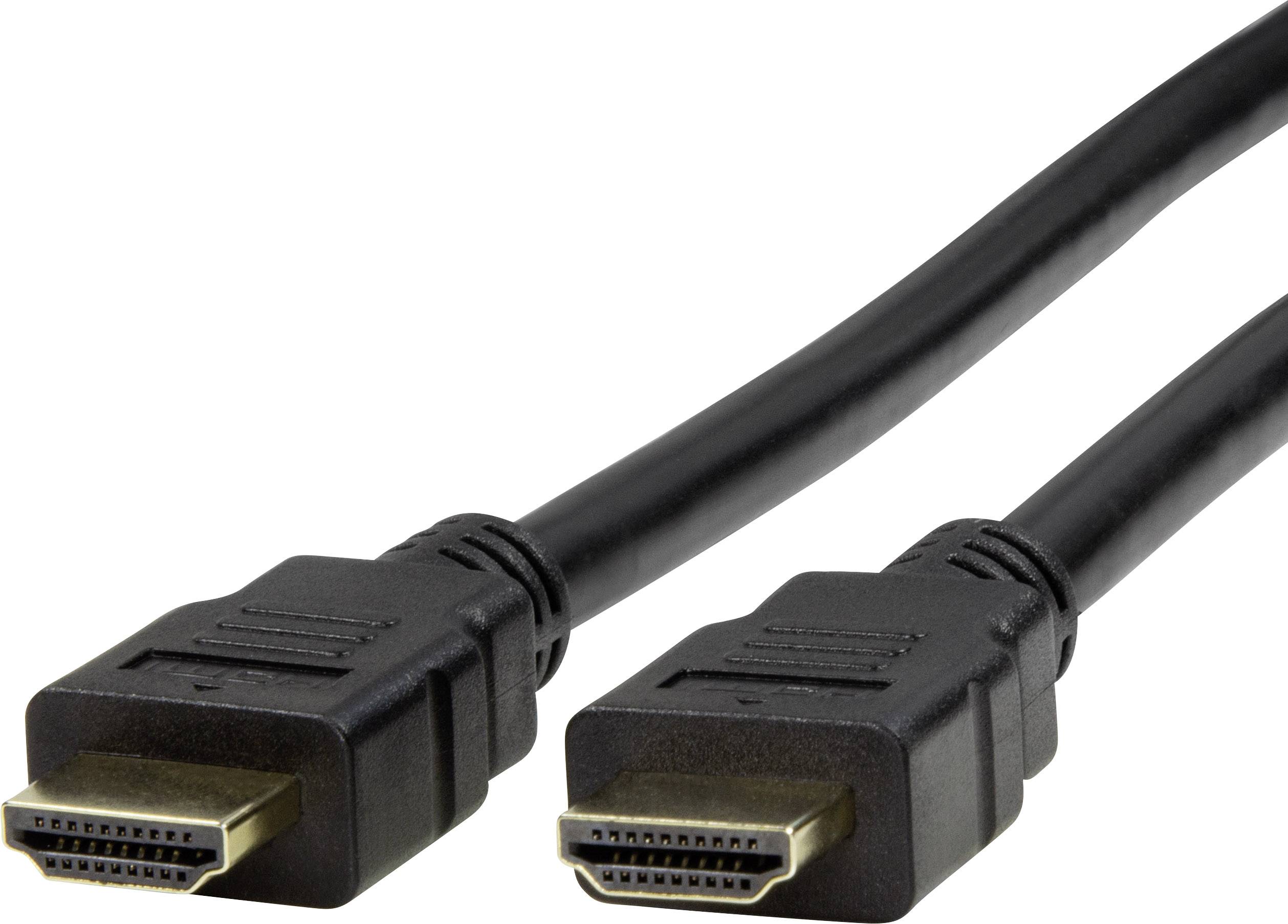 LogiLink HDMI Anschlusskabel HDMI-A Stecker, HDMI-A Stecker 2.00 m Schwarz CH0078 eARC HDMI-Kabel-0