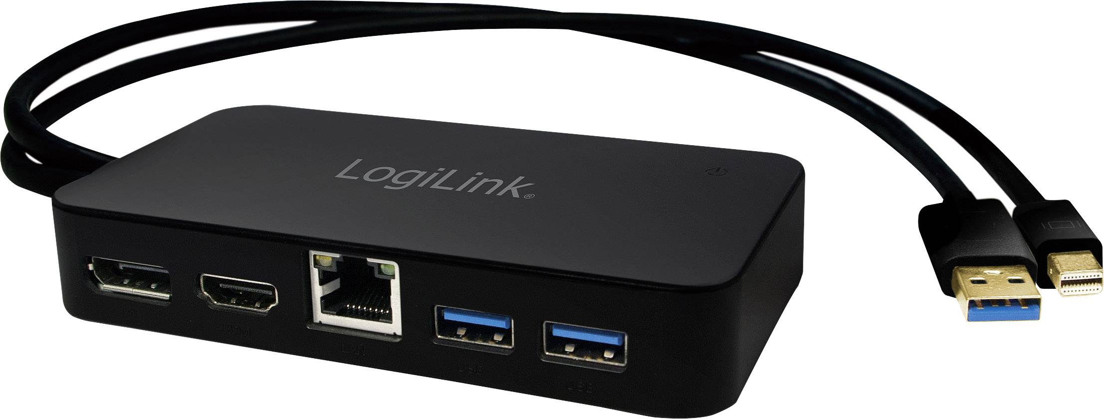 LogiLink CV0111 miniDisplayport/USB 3.0 Docking (HDMI/DisplayPort