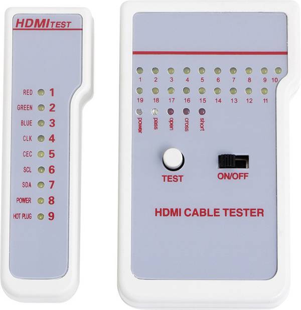 Kabeltester WZ0017 LogiLink WZ0017  Audio/Video