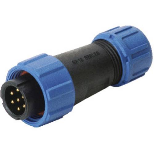 Deltron Connectors DELKSP1310/P4I Rundsteckverbinder Stecker, gerade Gesamtpolzahl: 4 1 St.