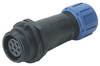 Deltron Connectors DELKSP1311/S5I Rundsteckverbinder Buchse, gerade Gesamtpolzahl: 5 1 St.