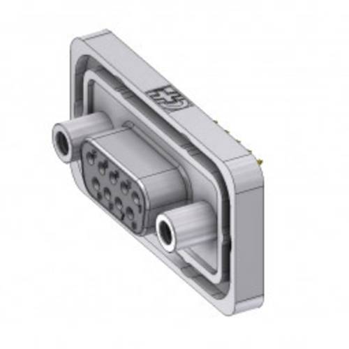 Thumbnail - Deltron Connectors DTSWM09SY/2M95UN D-SUB Buchse 180 ° Polzahl: 9 Löten, Pins 1 St.