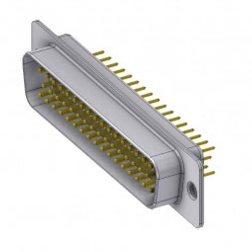 Deltron Connectors Deltron DT 50 PY/2 D-SUB Stecker 180 ° Polzahl: 50 Löten, Pins 1 St.