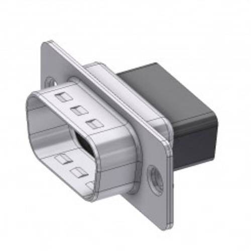 Deltron Connectors DTS09 PX D-SUB Stecker 180 ° Polzahl: 9 Crimpen 1 St.