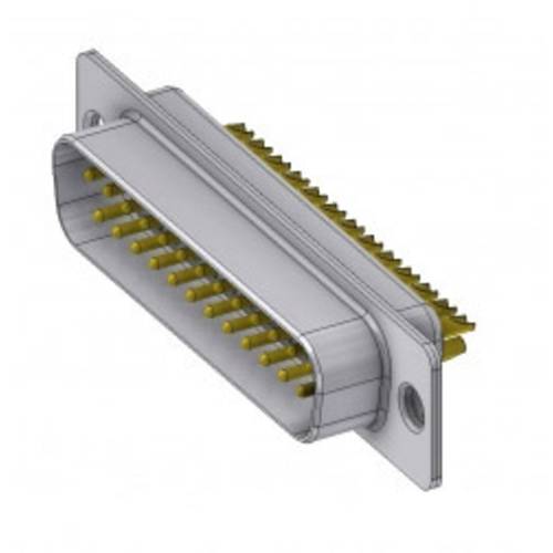 Thumbnail - Deltron Connectors DT 25 PZ/2 D-SUB Stecker 180 ° Polzahl: 25 Lötkelch 1 St.