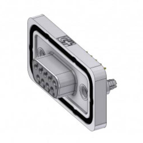 Deltron Connectors DTSWM09SY/2M86UN D-SUB Buchse 180 ° Polzahl: 9 Löten, Pins 1 St.