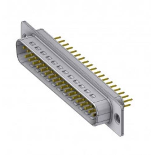 Thumbnail - Deltron Connectors Deltron DT 37 PY/2 D-SUB Stecker 180 ° Polzahl: 37 Löten, Pins 1 St.